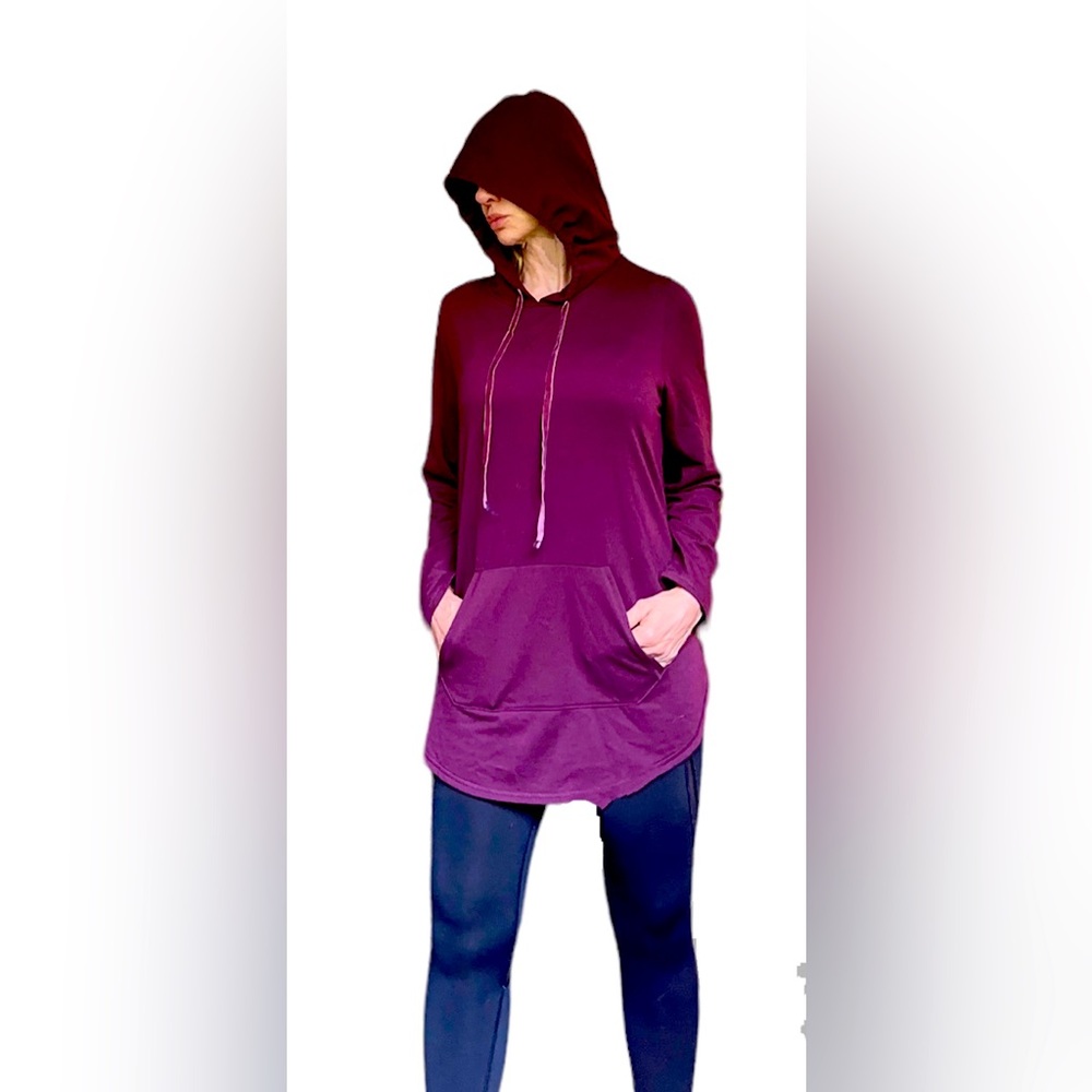 Hoodie 10/12 plum /purple